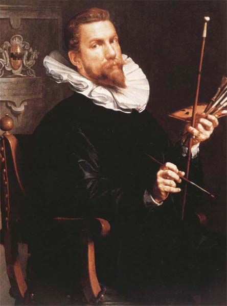 Joachim Wtewael Self-Portrait